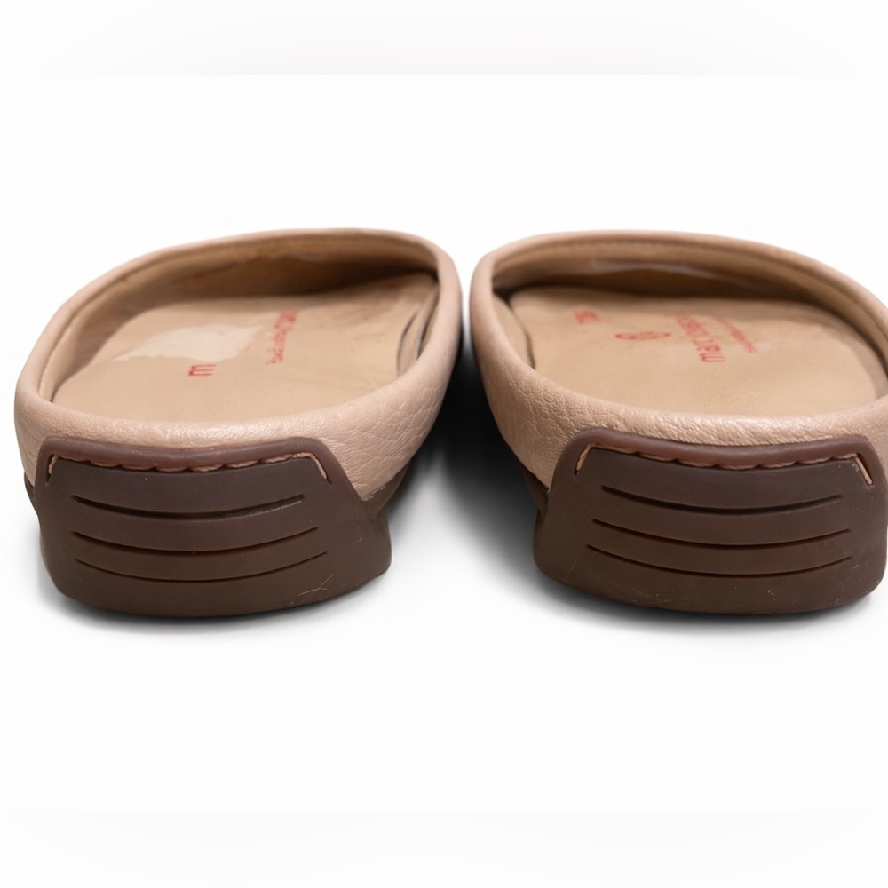 Marc Joseph New York Tan Leather Mule Loafer Flats Size 5.5 NEW No Tags - Picture 5 of 5